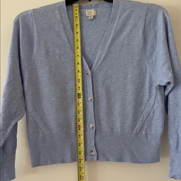 A New Day Light Blue Sweater - Picture 3 of 7